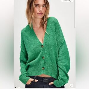 Free People Found My Friend Cardi In Leprechaun, size Small